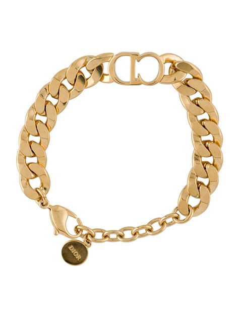 dior bracelets gold